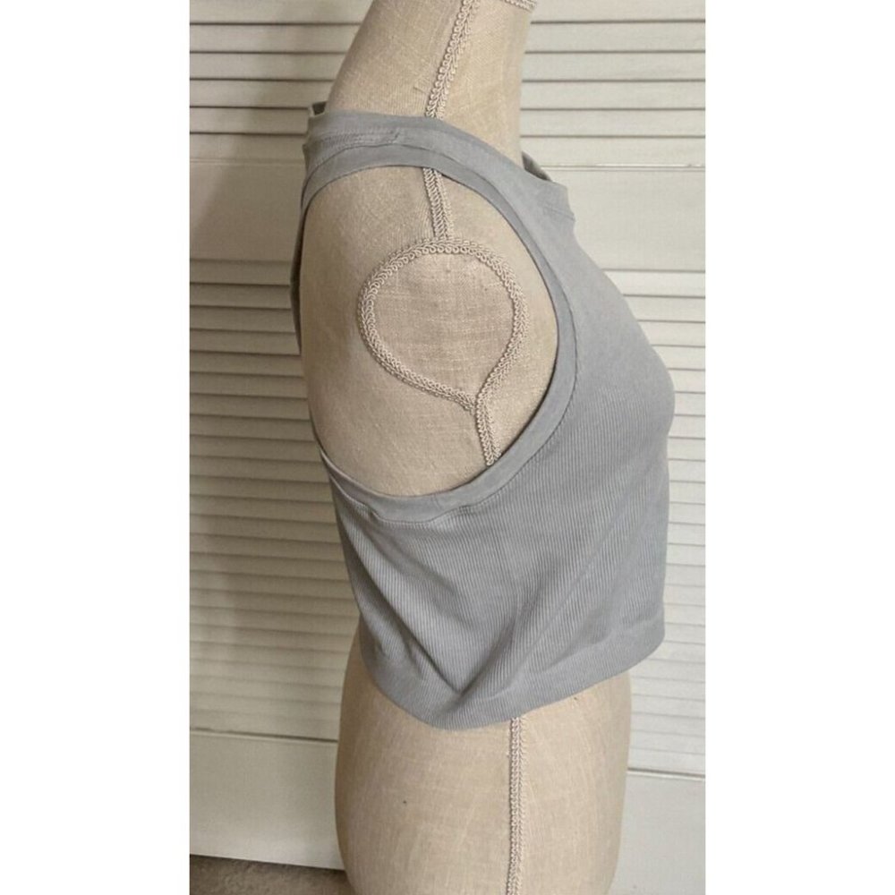 VELOCITY Woman's Blue Racerback Tank Top Size Large - Picture 9 of 13